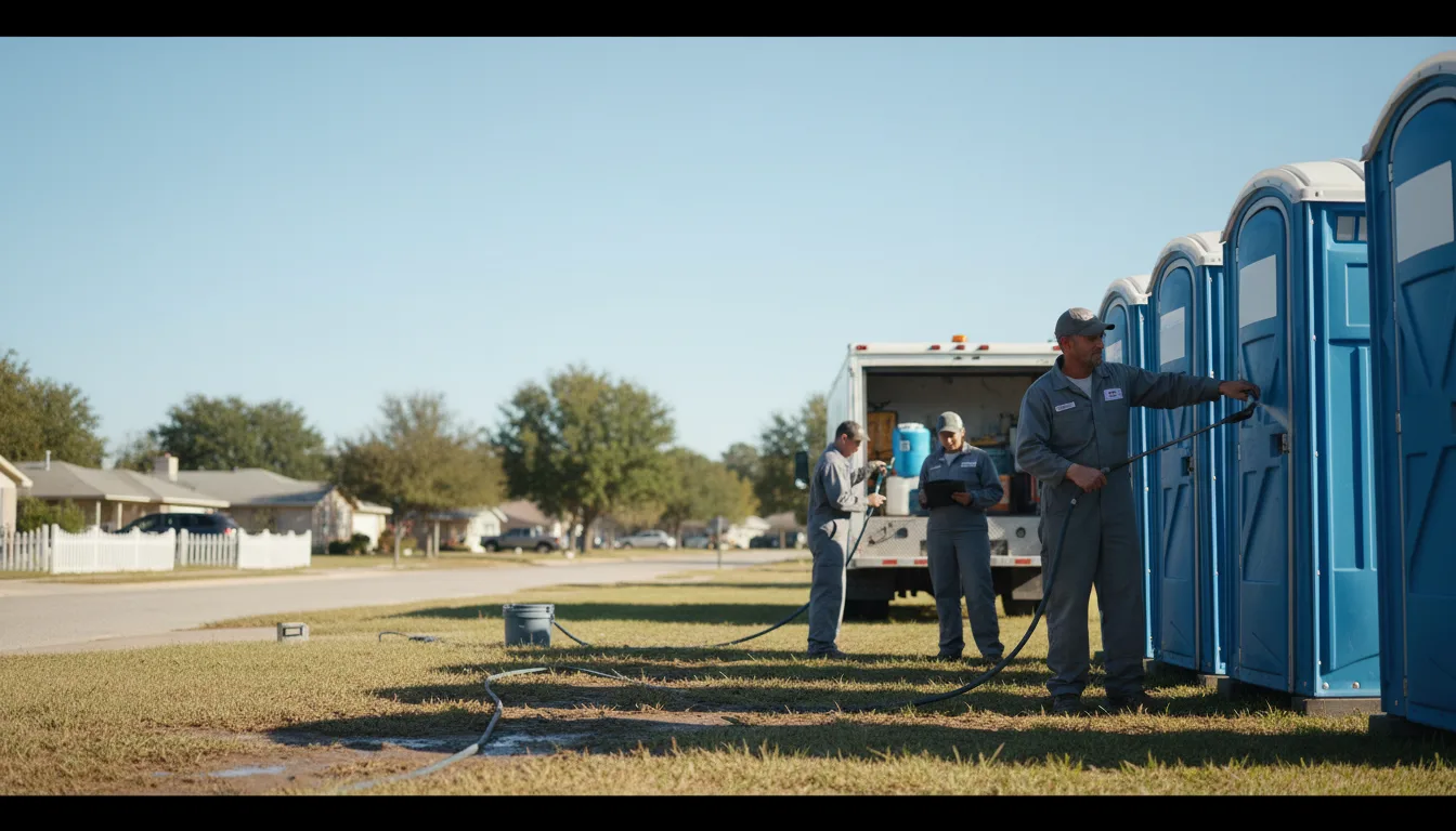 Long-Term Portable Toilet Rental in Glencoe, IL near me